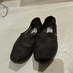 Skechers Women's Black Mesh Slip-On Shoes